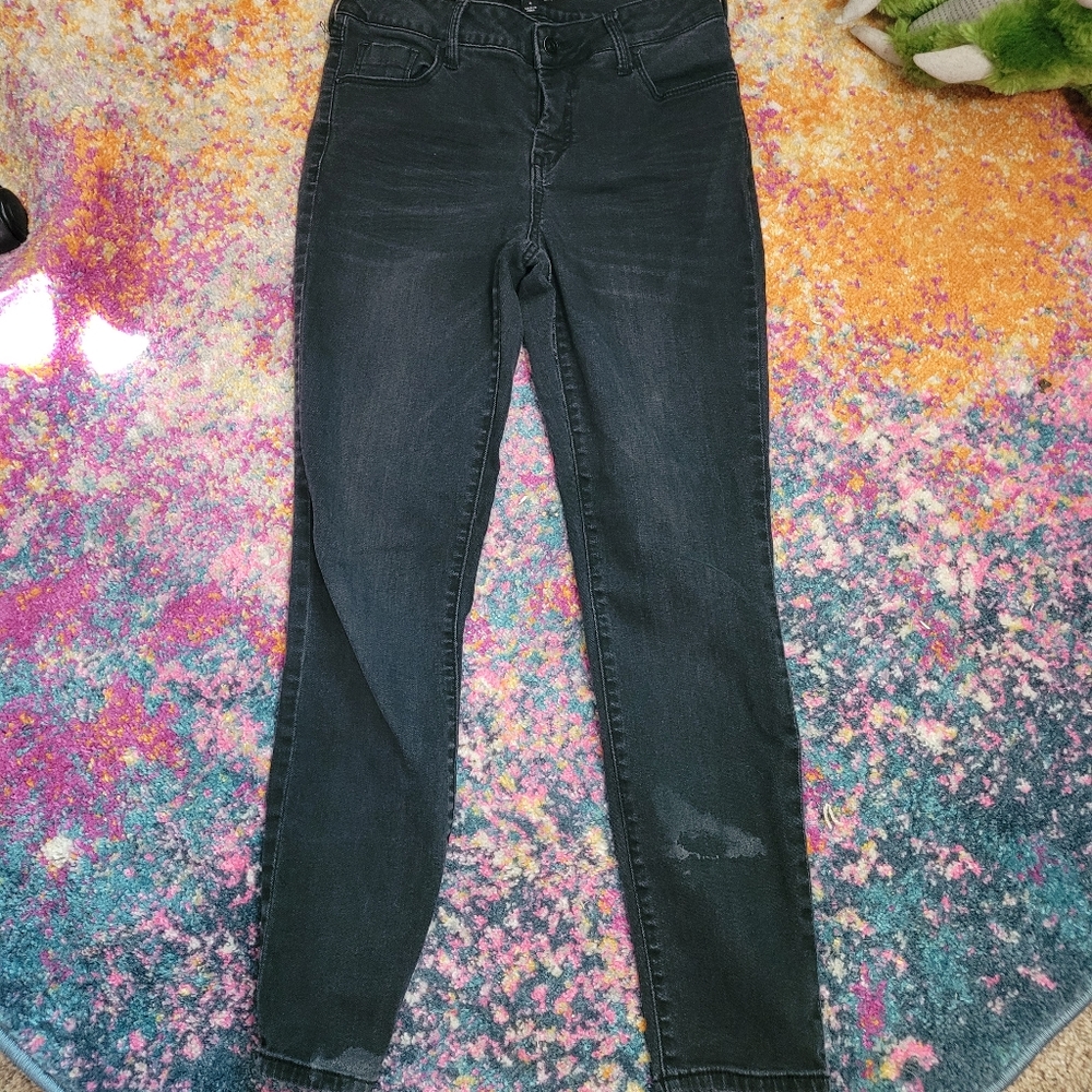 black skinny jeans size 4